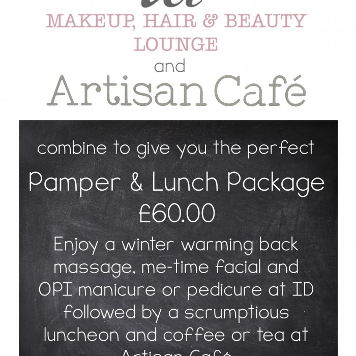 Pamper & Lunch Package at ID with Artisan Café