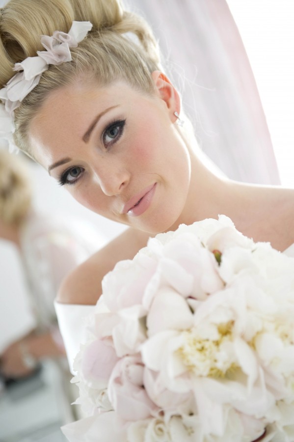 Blushing bride